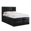 Picket House Furnishings Dana King Storage Bed in Black