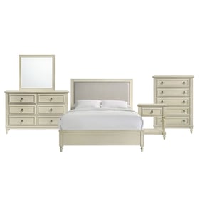 Picket House Gia White 5pc Kids Bedroom Set with Full Panel Bed