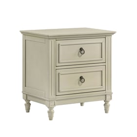 Picket House Gia White 2 Drawer Nightstand