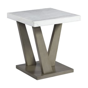 Picket House Graham Grey Square End Table