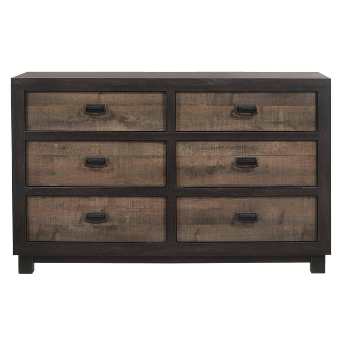 Picket House Harrison Walnut 6 Drawers Dresser PKT-HG100DR