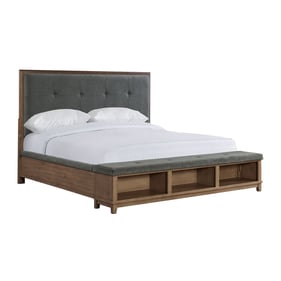 Picket House Jaxon Grey King Upholstered  Bed