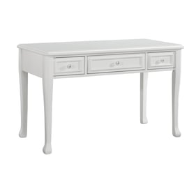 Picket House Jenna White Wood 3 Drawers Desk