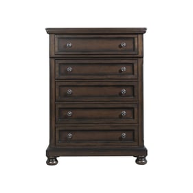 Picket House Kingsley Walnut Wood 5 Drawers Chest