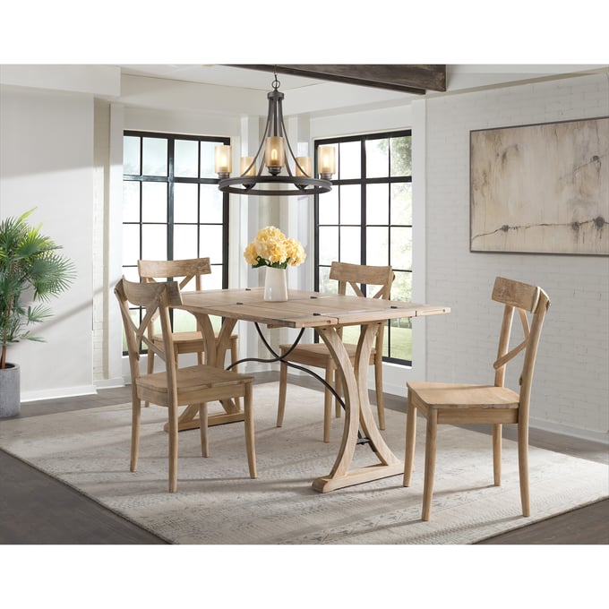 Picket House Keaton Beach Rectangle 5pc Dining Set PKT-LCL100DT5PC