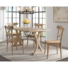 Picket House Keaton Beach Folding Top 5pc Dining Room Set