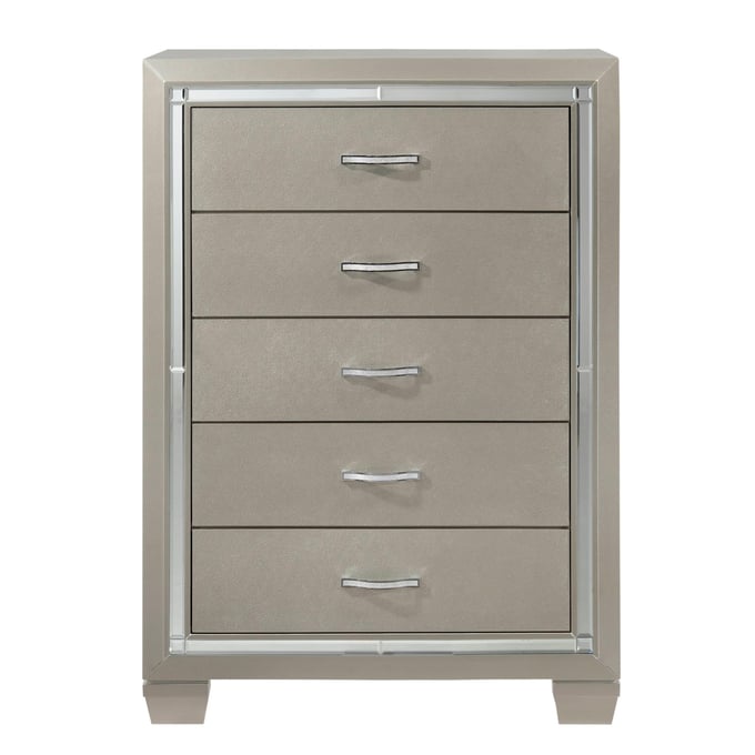 Picket House Glamour Youth Champagne 5 Drawers Chest PKT-LT111CH