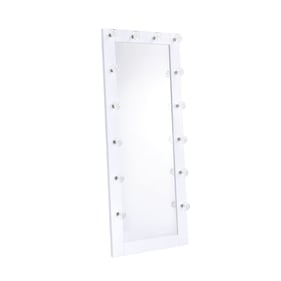 Picket House Belle Glossy White Floor Mirror