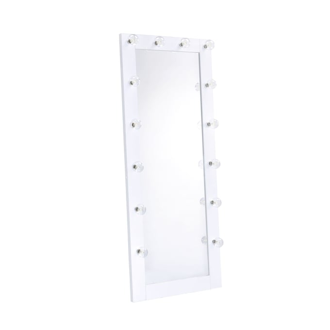 Picket House Belle Glossy White Floor Mirror PKT-CVLY700FM