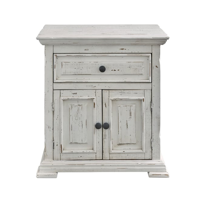 Picket House Ruma White Nightstand PKT-MBLV700NS