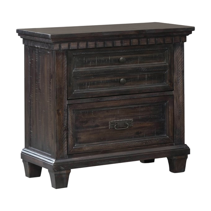 Picket House Steele Smokey Walnut Nightstand PKT-MO600NS