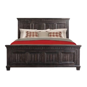 Picket House Steele Smokey Walnut Wood Queen Panel Bed