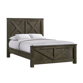 Picket House Memphis Antique Grey Queen Panel Bed