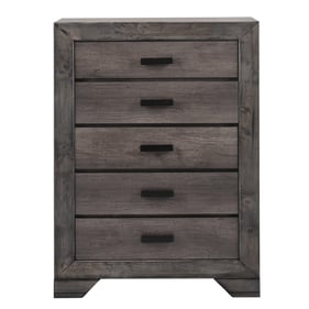 Picket House Grayson Grey Oak 5 Drawers Chest