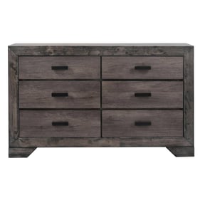 Picket House Grayson Grey Oak 6 drawers Dresser