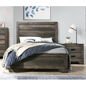 Picket House Grayson Grey Oak 2pc Kids Bedroom Set with Full Panel Bed