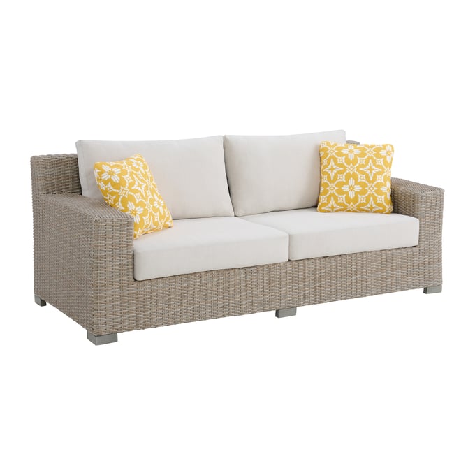 Picket House Camal Tan White Cream Sofa PKT-O-10880-10310-300