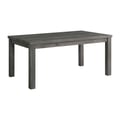 Picket House Furnishings Turner Dining Table in Charcoal