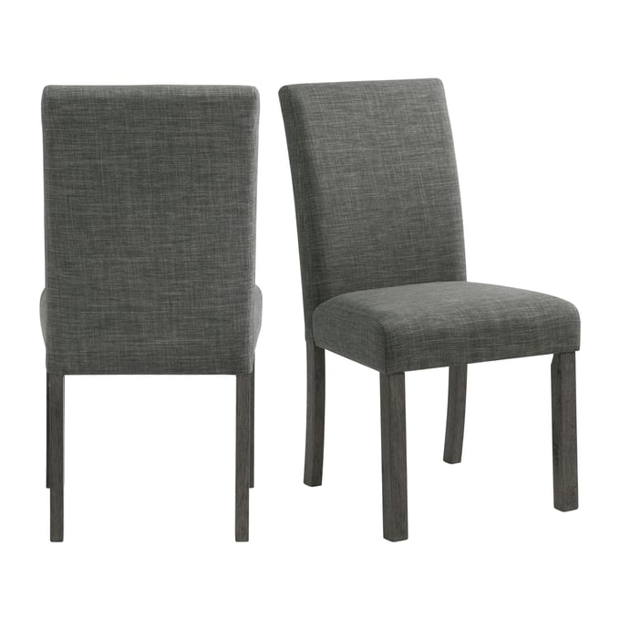 2 Picket House Turner Charcoal Side Chairs PKT-D-14030-SCG