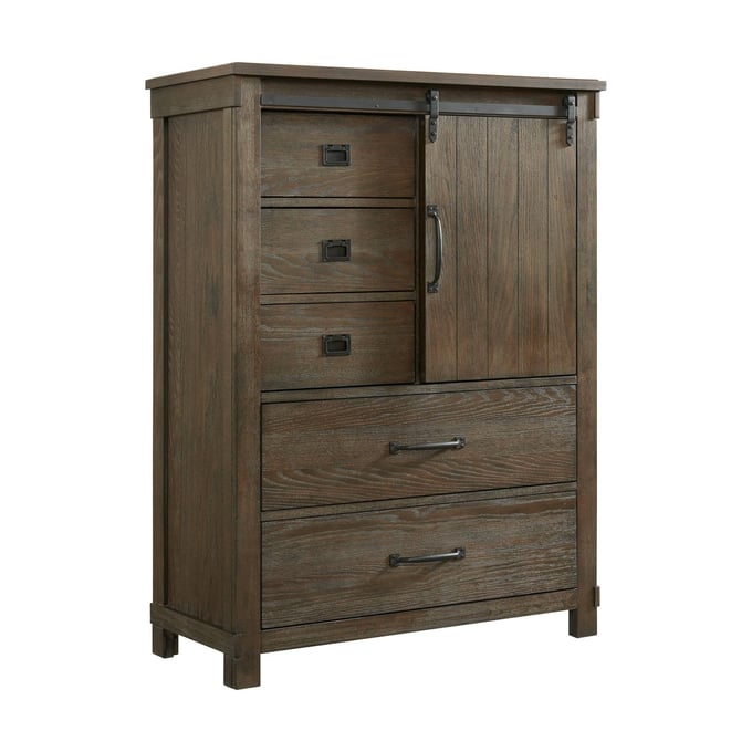 Picket House Jack Walnut 5 Drawer Gentlemens Chest PKT-SC300CH