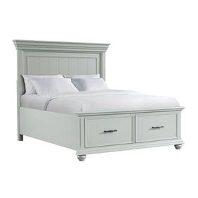 Picket House Brooks Grey Queen Platform Storage Bed