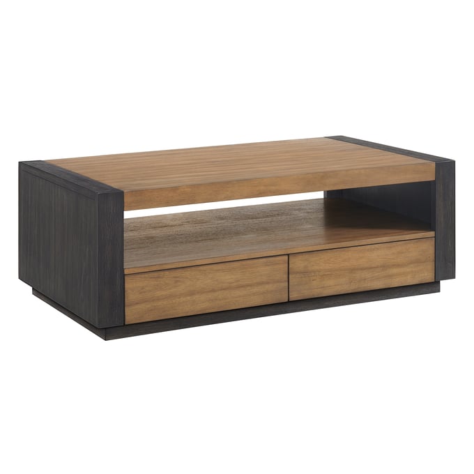 Picket House Stephen Black Light Oak Coffee Table PKT-T-3720-8-CT2