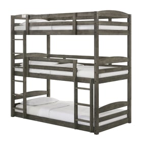 Picket House Wyatt Grey Triple Twin Bunk