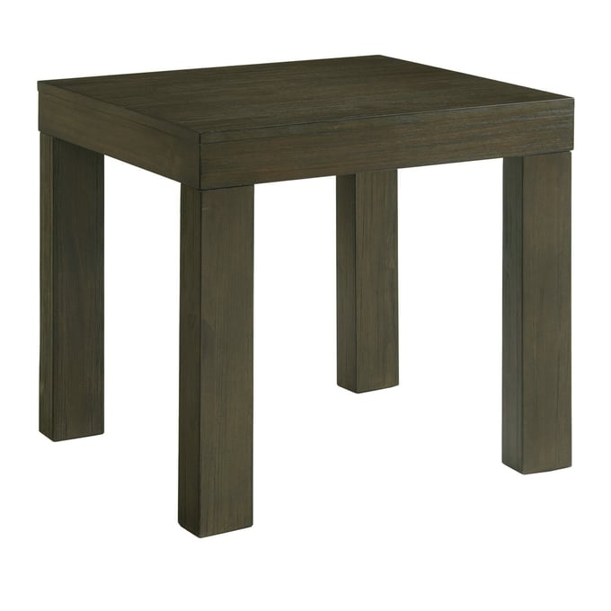 Picket House Jasper Dark Walnut End Table with  Power PKT-TGD100ETP