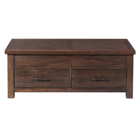 Picket House Dex Walnut Wood Lift Top Coffee Table