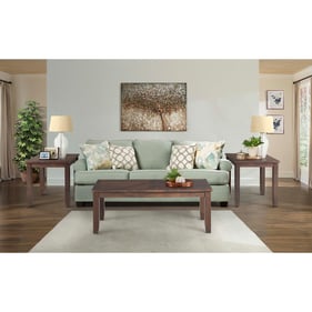 Picket House Dex Walnut Wood 3pc Coffee Table Set