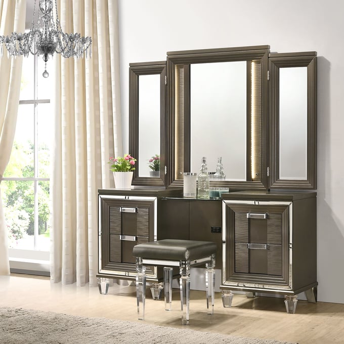 Picket House Charlotte Copper USB Vanity Set PKT-TN600VT