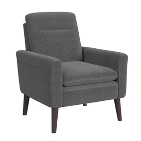 Picket House Astor Espresso Gray Accent Arm Chair