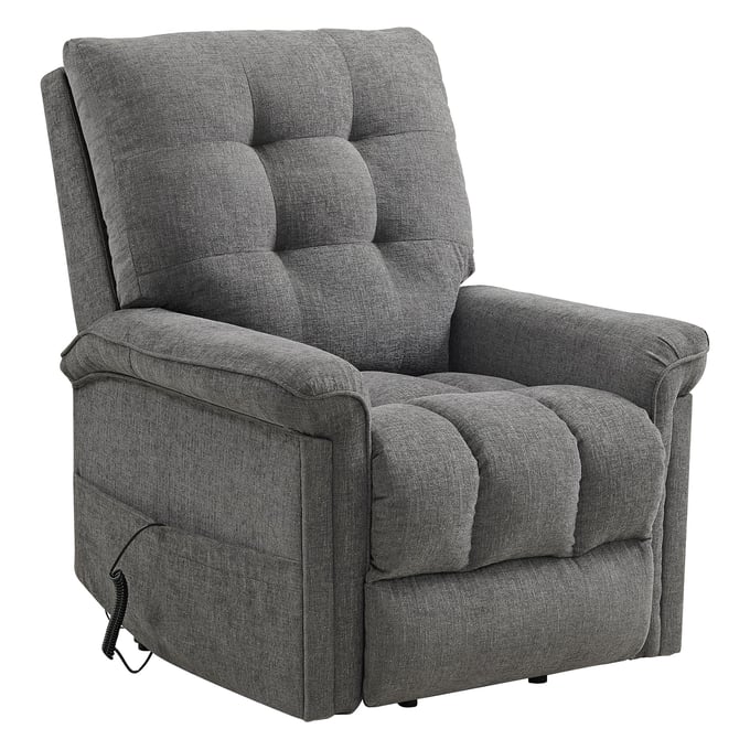 Picket House Secco Charcoal Power Motion Lift Chair PKT-U-4610-8490-108