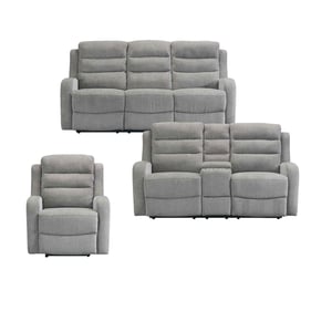 Picket House Bexley Grey 3pc Living Room Set