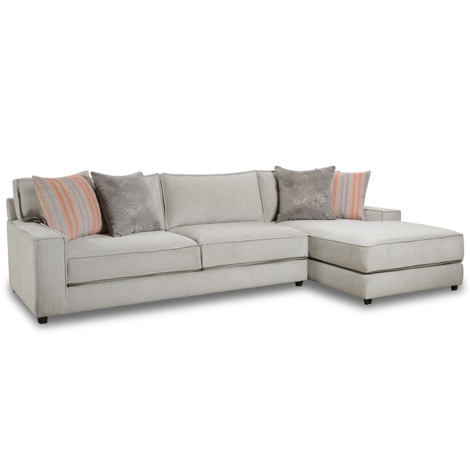 Picket House Evelyn RHF Chaise 2pc Sectional PKT-U-572S-4290-RFC2PC