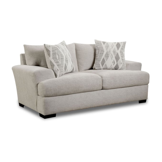 Picket House Rowan Gray Loveseat with 2  Pillows PKT-U-9013T