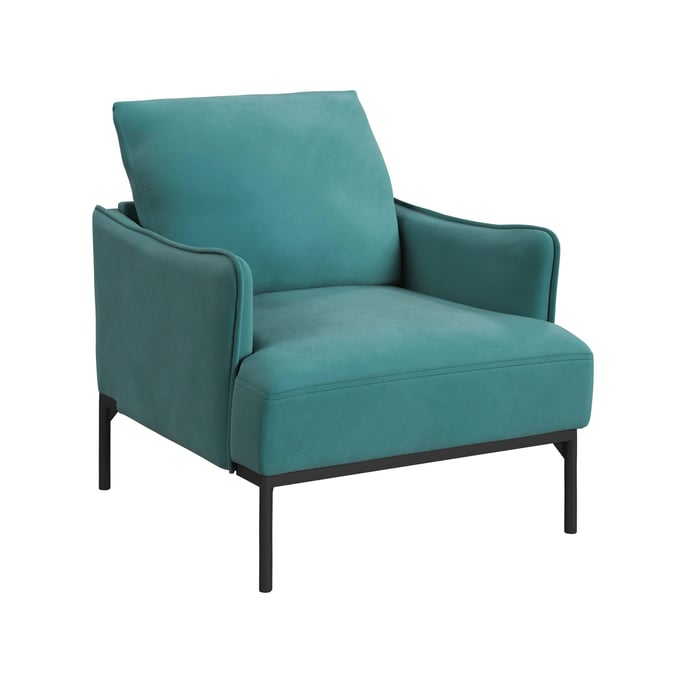 Picket House Vennie Black Aqua Chair PKT-U-9430-8564-100