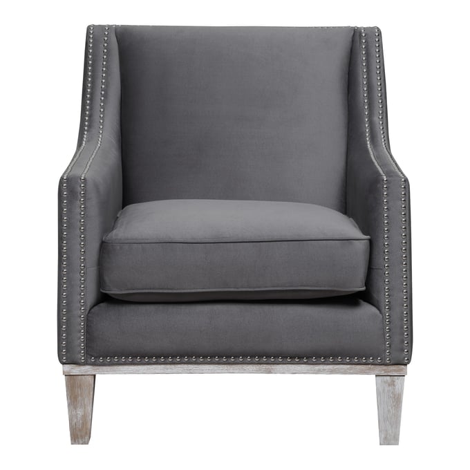 Picket House Aster Charcoal Fabric Accent Chair PKT-UAG813100DWBCA