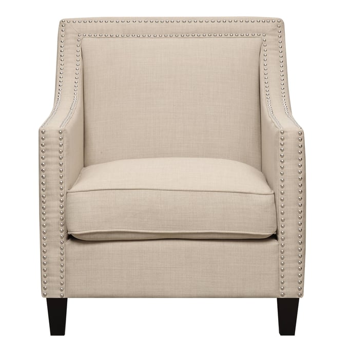 Picket House Emery Natural Fabric Nailhead Chair PKT-UER082100CA