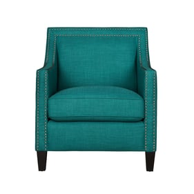 Picket House Emery Teal Fabric Nailhead Chair