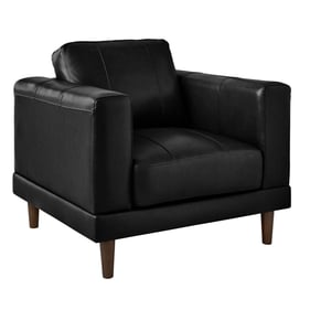 Picket House Hanson Black Leather Chair