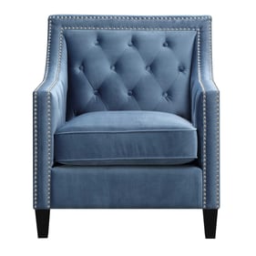 Picket House Teagan Marine Blue Fabric Accent Chair