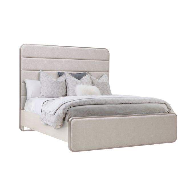 Pulaski Brighton Gray Queen Upholstered Bed PLF-P378-BR-K1