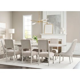 Pulaski Brighton White 9pc Dining Room Set