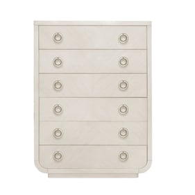 Pulaski Brighton White 6 Drawers Chest