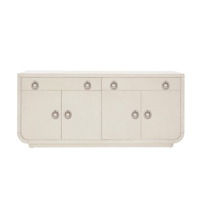 Pulaski Brighton White 4 Doors Buffet with Storage Drawers PLF-P378302