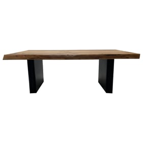 Primitive Collections Panama Brown Live Edge Dining Table