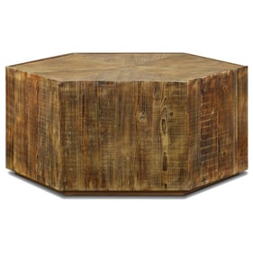 Primitive Collections Hex Natural Coffee Table