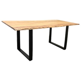 Primitive Collections Lenox Brown Live Edge Dining Table