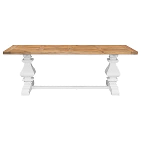 Primitive Collections Balustrade White Dining Table